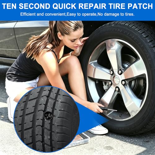68PCS Tire Repair Kits,Tire Repair Screws,Tire Plug Kits,