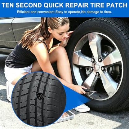 68PCS Tire Repair Kits,Tire Repair Screws,Tire Plug Kits,