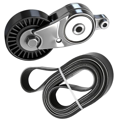 Serpentine Drive Belt and Tensioner Kit For Scion tC 11-16 Toyota - size: Toyota Camry, Rav4, Scion Tc (09-18)
