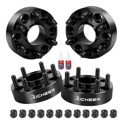 Richeer 1.5'' 6x120 Hubcentric Wheel Spacers for 2015-2023 Colorado Canyon - size: Thickness: 1.5 inch