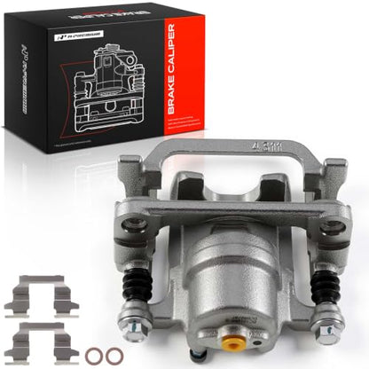 A-Premium Rear Right Passenger Disc Brake Caliper with Bracket - style: Rear Passenger Side