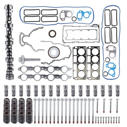 1997-2007 LS LS1 5.3L 5.7L Engine E1840P Sloppy Mechanics Stage 2 Camshaft Cam LS7 Lifter 1218 Valve Beehive Spring Head Gaskets Bolts Kit