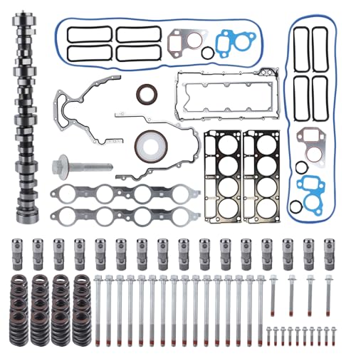 1997-2007 LS LS1 5.3L 5.7L Engine E1840P Sloppy Mechanics Stage 2 Camshaft Cam LS7 Lifter 1218 Valve Beehive Spring Head Gaskets Bolts Kit
