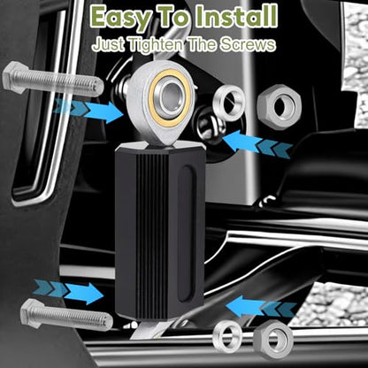 Sway Bar End Links for Can-Am Ryker 600/900/Rally Sport 2019-2025 - color: Black A