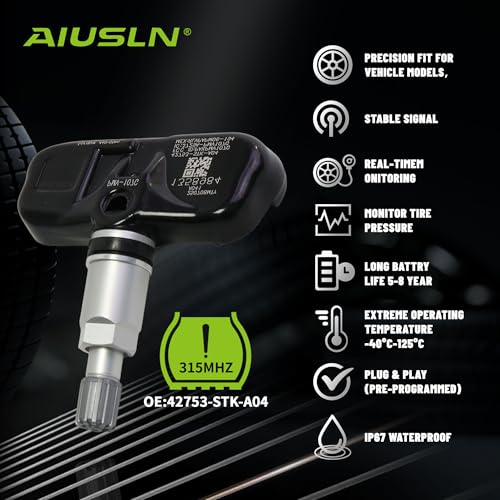 TPMS Sensor for Honda Pilot 2009-2015 & Acura MDX 2007-2013 315MHz