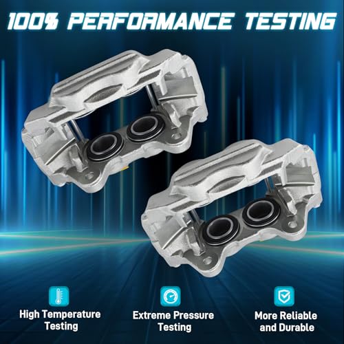 IRONTEK 19B2048 19B2049 Front Driver & Passenger Side Brake Caliper - color: Right+ Left