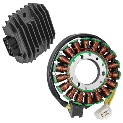 Caltric Stator & Regulator Rectifier Compatible with Kawasaki Bayou 250 Klf250 Klf-250 2003-2009