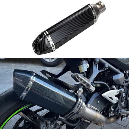 Motorcycle Muffler Mid Pipe, Muffler Adapter Connect Pipe - size: 2008-2017