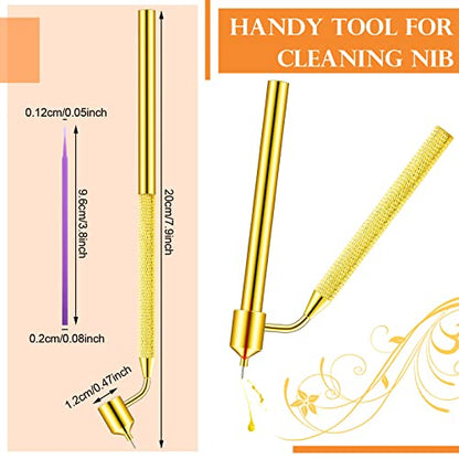 Tondiamo 100 Pack Touch up Paint Brushes 0.5mm Pen,Purple - color: Purple