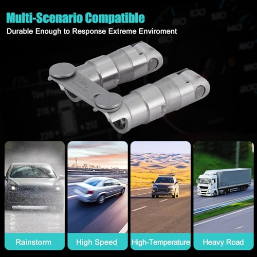 AULINK 8PCS SBC Hydraulic Lifter 4.3/4.6/4.9/5.0/5.4/5.7/6.6L
