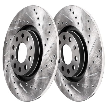 Detroit Axle - Brake Rotors for Audi A3 Quattro Volkswagen GTI Jetta Passat - size: 4R1201534V1/kit
