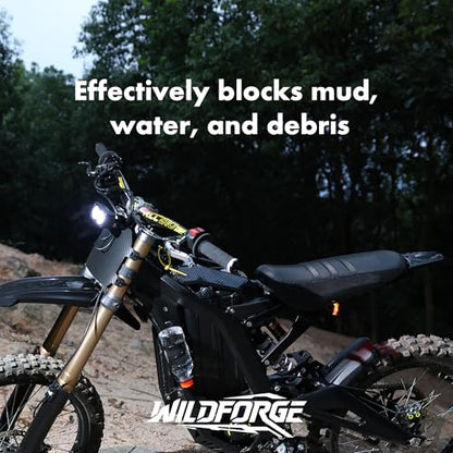 Electric Bike Fender Set - Front Fender, Rear Fender, Rear Shock Fender - Electric Dirt Bike Accessories - Ebike Mud Guard for Sur-ron Light Bee S/X / X160 / X260 - style: Fender Set