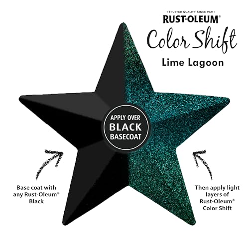 Rust-Oleum Color Shift Lime Lagoon Spray Paint - color: Lime Lagoon, size: 11 oz (Pack of 1)