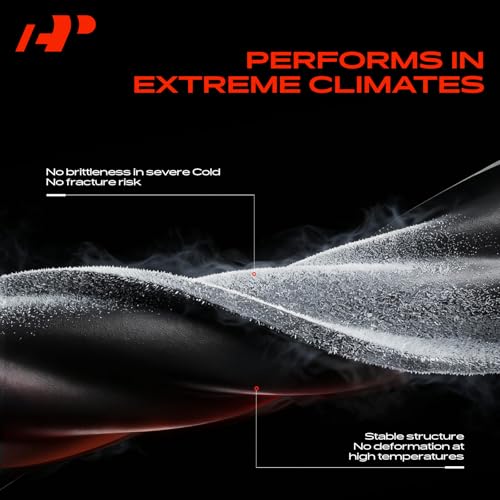 A-Premium Upper and Lower Engine Radiator Coolant Hose - size: Upper and Lower