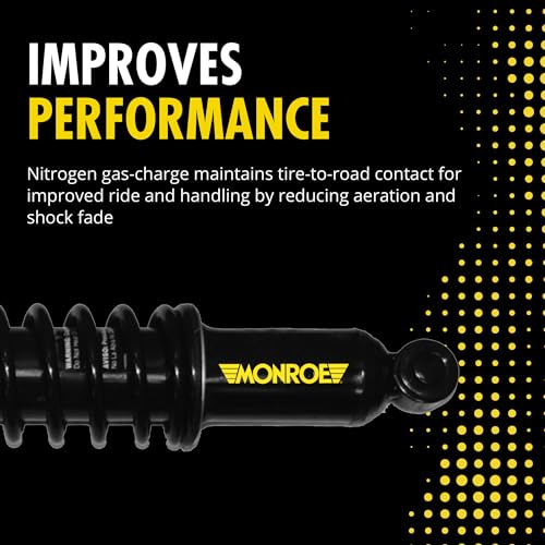 Monroe Load Adjusting 58637 Suspension Shock Absorber and Coil Spring Assembly Pack of 2 for Chevrolet Silverado 1500