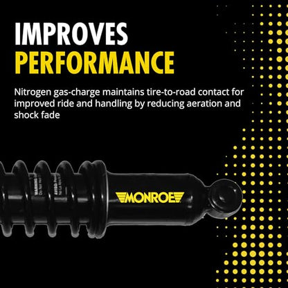 Monroe Load Adjusting 58637 Suspension Shock Absorber and Coil Spring Assembly Pack of 2 for Chevrolet Silverado 1500