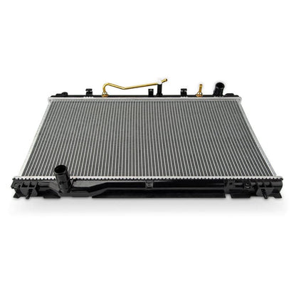 CU2435 Assembly Aluminum Core radiator Compatible with 2002-2006 Camry 3.0L, 2004-2006 ES330, 2004-2008 Solara 3.3L, 2002-2003 ES300, 2004-2006 Camry 3.3L - style: CU2435