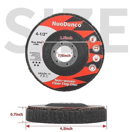 15Pcs 180/320/600 Grit Scour Flap Disc 4-1/2" Polishing for Angle Grinder - color: Green/Maroon/Gray, size: 180/320/600 Grit - 15Pcs