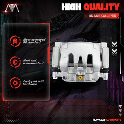 18B5076 Rear Right Passenger Side Disc Brake Caliper Assembly - color: Rear Right/Passenger Side