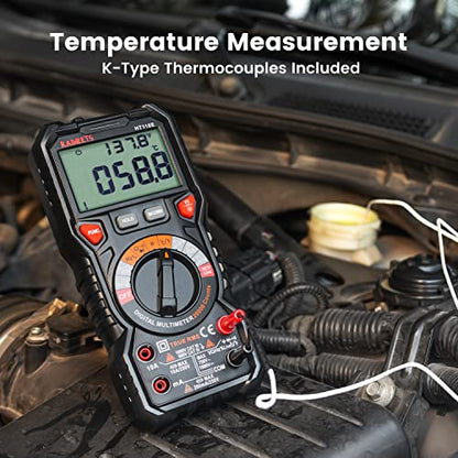 KAIWEETS Digital Multimeter 20000 Counts Auto-Range Voltmeter for Home Car - size: 20000 counts