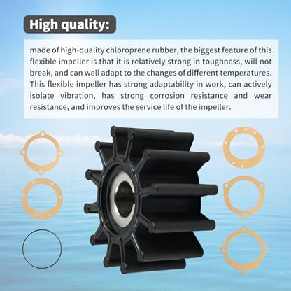 09959K-SHW 12 Blade Impeller Kit Compatible with Sherwood Sierra Yamaha