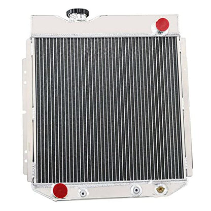 Radiator Compatible with 1965-66 Ford Mustang 60-65 Falcon Mercury Comet AT - size: 4-Row Radiator Fan Relay Kit