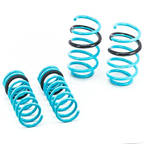 Godspeed LS-TS-FD-0005 Traction-S Performance Lowering Springs, Reduce Body Roll, Improved Handling, Set of 4, compatible with Ford Focus ST 2014-2019