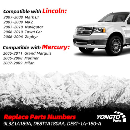 6F2Z1A189A TPMS Sensor 315MHz Compatible with Ford F150 Edge Escape Explorer Fusion Ranger Taurus Mustang Lincoln MKZ Navigator Zephyr Mercury Mariner Marguis 4PCS Replace OE 6F2A1A176AE