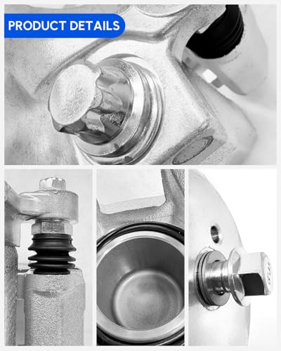 Brake Caliper Set Compatible With Honda CR-V 2007-2016, Crosstour 2.4L/3.5L 2012-2015, Acura RDX 3.5L 2013-2018 with 2PCS Left & Right- Rear Side - size: 70242