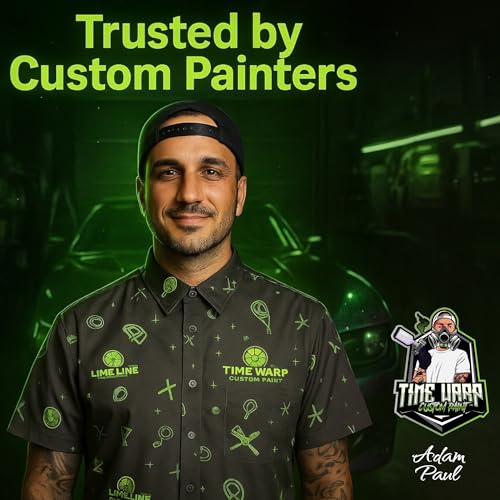 LiME LiNE Shadow LiNE Automotive Basecoat - Changes with Light - Black in the Shadows, Dazzling Metallic Under Light - 2K Clearcoat Topcoat Required (Black Cherry, 1 Pint) - color: Black Cherry, size: 16 Fl Oz (Pack of 1)