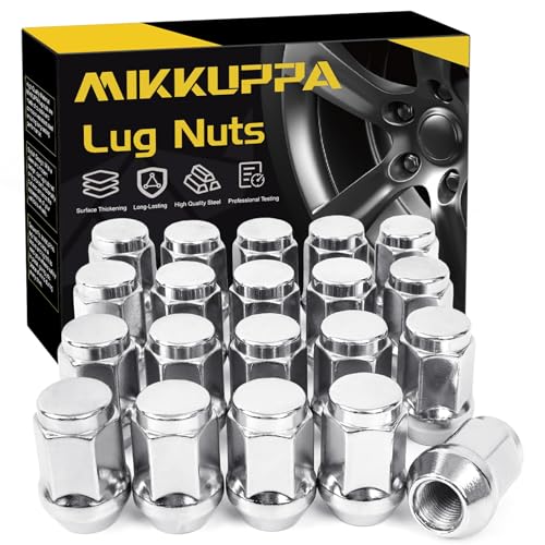 MIKKUPPA 7/16-20 Wheel Lug Nuts, Replacement for Chevy Aftermarket Wheels - color: Chrome, size: 7/16-20
