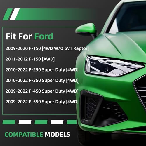 2PC Front Stabilizer Sway Bar End Links for Ford 2009 2010 2011 2012 2013 2014 2015 2016 2017 2018 2019 2020 F-150, 10-2022 F-250 / F-350 Super Duty, 09-2022 F-450 / F-550 Super Duty K750362 - size: K750362 X2