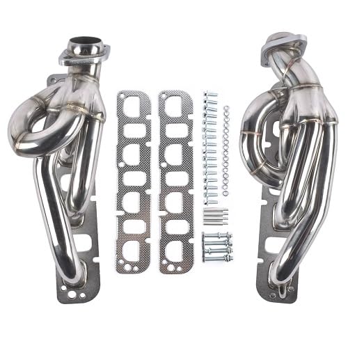 Exhaust Shorty Headers Manifold Replacement for Ram V8 5.7L 345