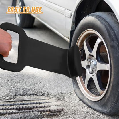 Car Tire Changer, Tire Bead Pressing Clamp Drop Center Tool (Black) - color: Black