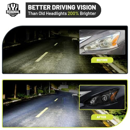 Headlights for 2013 2014 2015 Nissan Altima 4-Door - color: Black - With H/L Beam Bulbs