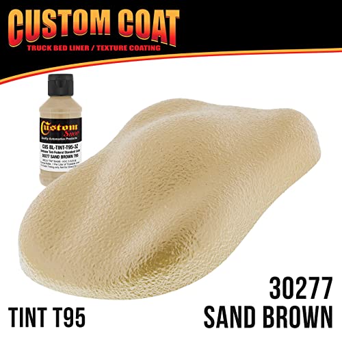 Custom Coat Sand Brown Spray-On Urethane Truck Bed Liner Kit, 2 Gallons