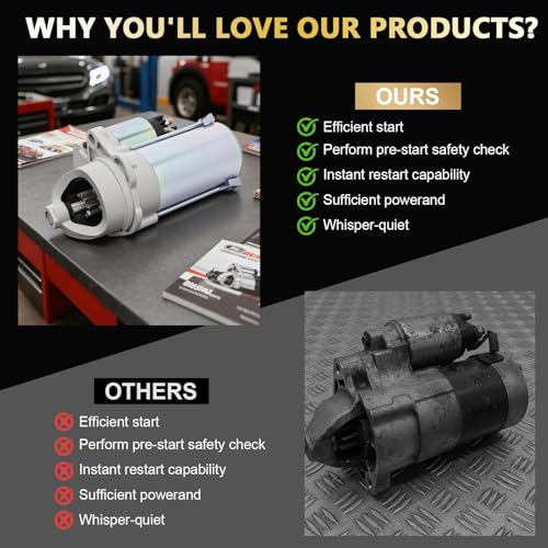 Starter for Chevy Cobalt/HHR/Malibu 2008-2011 2.0L-2.4L - style: 410-12346