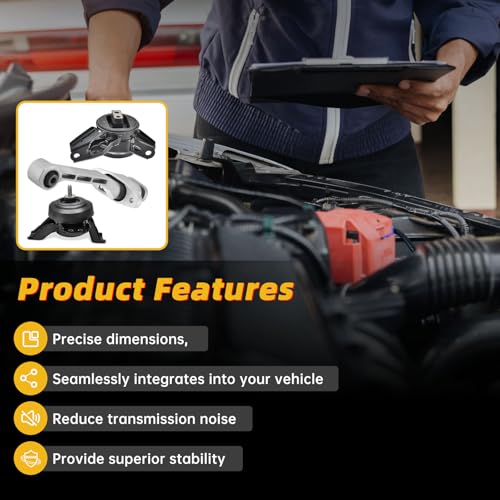 Engine Motor Transmission Mount for Hyundai Santa Fe Sport 2013-2018 2.4L