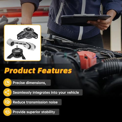 Engine Motor Transmission Mount for Hyundai Santa Fe Sport 2013-2018 2.4L