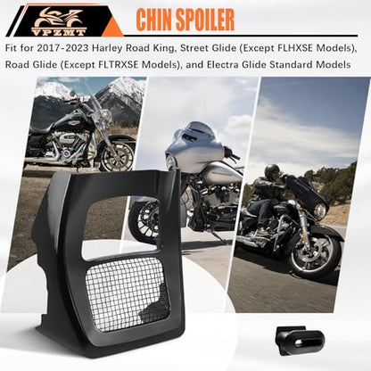 Chin Spoiler for Harley Road King Street Glide Road Electra Glide 2017-2023