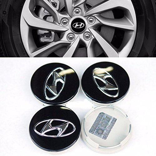 HYUNDAI Center Wheel Hub Cap Set 4PCS 2010-2015 Tucson Sonata OEM Parts