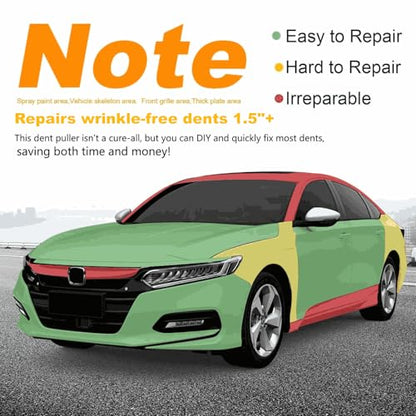 Suction Cup Dent Removal Kit for Paintless Dent Repair
