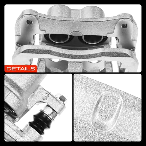 A-Premium Front Left and Right Side Disc Brake Caliper with Bracket - style: Front Driver and Passenger Side