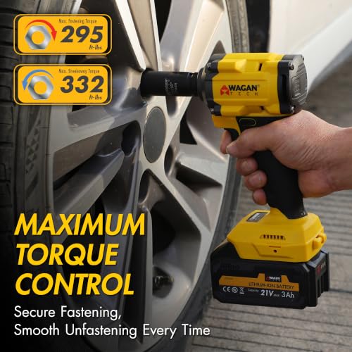 Wagan EL4500 OneVolt Cordless 21V 3-in-1 Power Tool 1/2 Inch Impact Wrench - size: EL4500 21V