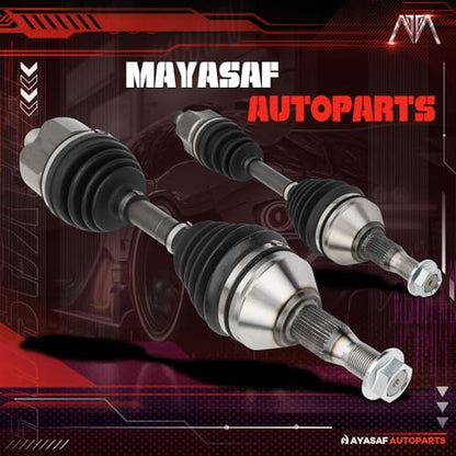 Front Left and Right CV Axle Shaft Assembly for Chevy Impala - size: 601250*1+601255*1