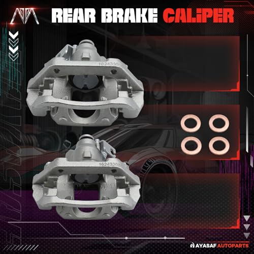 18B5262 18B5263 Rear Left&Right Disc Brake Caliper Assembly Set - color: Rear Left & Right