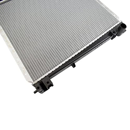 TRQ Radiator Assembly Aluminum Core Plastic Tank Cross Flow - style: RDA82629
