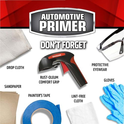 Rust-Oleum Automotive Stops Rust Filler & Sandable Spray Primer, Gray - size: 12 Ounce (Pack of 1)
