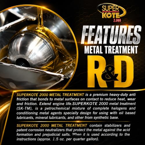 Metal Treatment Superkote 2000 / Anti Friction/Engine Treatment / 1Q