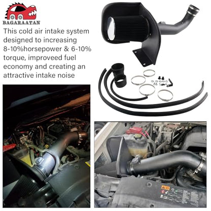 Cold Air Intake for 2009-2014 Chevy/GMC 4.8L 5.3L 6.0L 6.2L V8 - color: 09-14 Chevy/Silverado/GMC 4.8L/5.3L/6.0L/6.2L